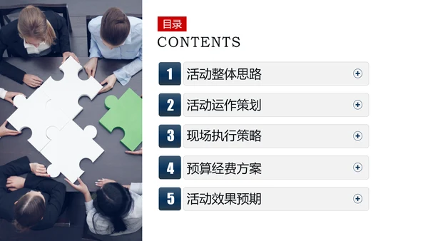 活动组织策划方案PPT模板