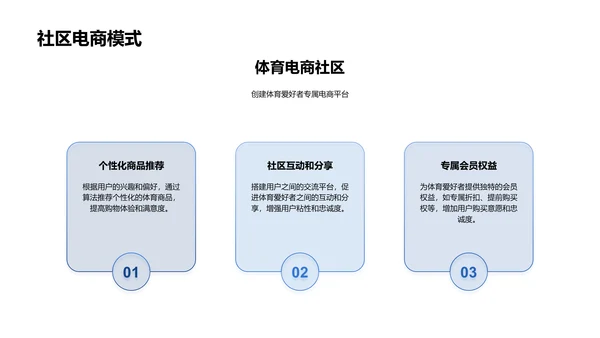 体育电商创新策略PPT模板
