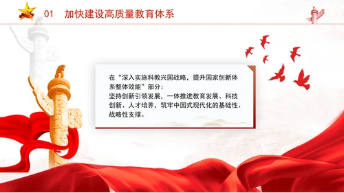 关于教育2025年两会工作报告内容学习ppt课件