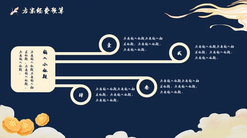 国湖来袭嫦娥奔月中秋节通用PPT模板