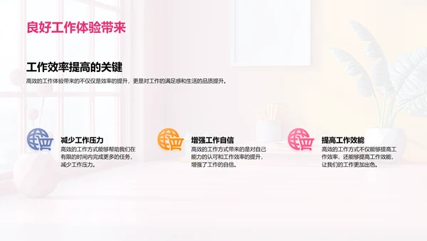 办公效率提升讲座PPT模板