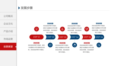 欧美风格企业宣传产品介绍PPT模板