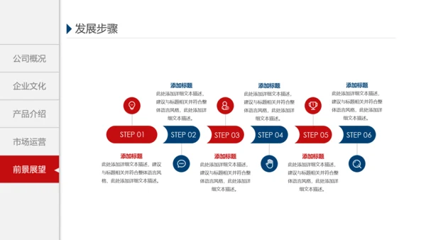 欧美风格企业宣传产品介绍PPT模板