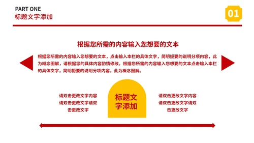 红色简约党政风优秀员工表彰大会PPT模板