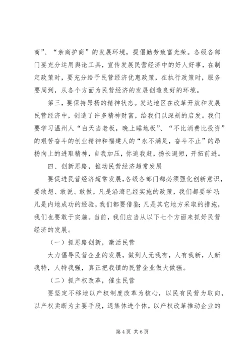 地区民营经济发展调研报告.docx