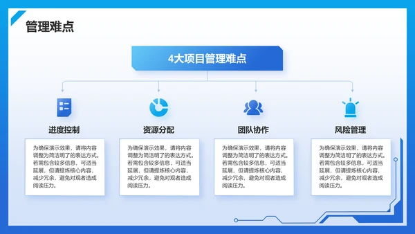 蓝色科技风计算机项目汇报PPT模板