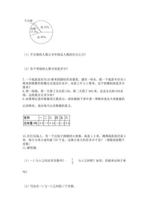 六年级小升初数学应用题50道含答案（突破训练）.docx