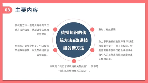 简约风刻意练习读书分享PPT模板