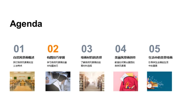握笔描绘大自然