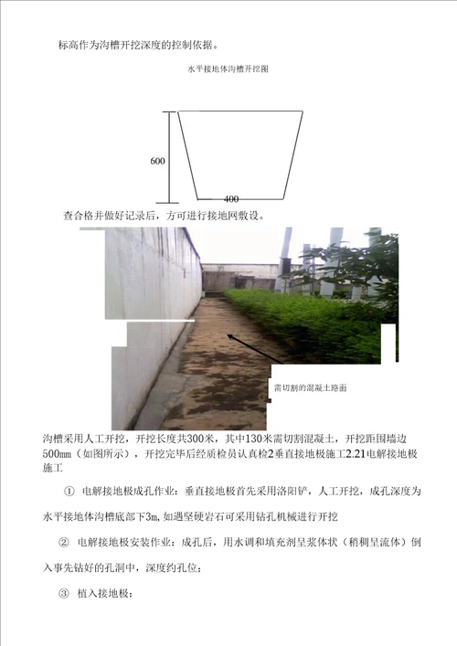 XX变电站接地网大修工程施工方案