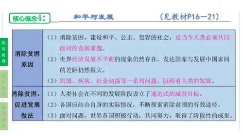 第一单元  我们共同的世界单元复习课件(共50张PPT)2023-2024学年度道德与法治九年级下册