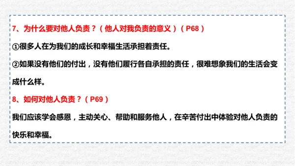 第六课责任与角色同在（期末高效复习示范课件45张PPT )