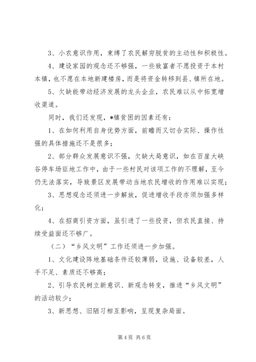 乡镇现状调研报告.docx