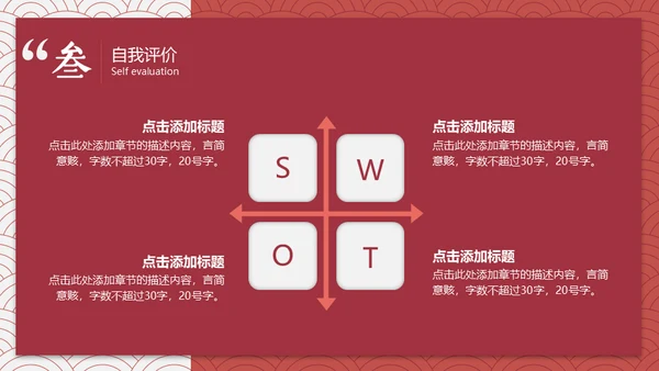 中国风云纹新中式通用PPT模板
