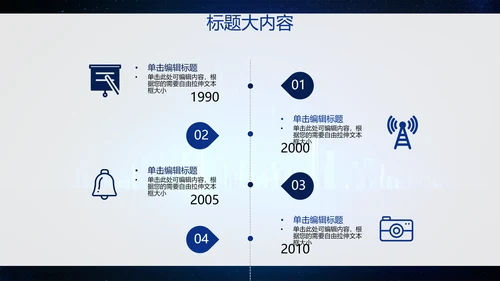 创意科技感智能城市建设动态PPT