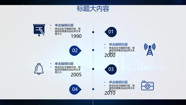 创意科技感智能城市建设动态PPT