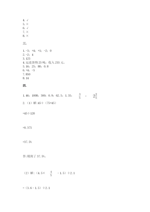 山东省济南市外国语学校小升初数学试卷ab卷.docx