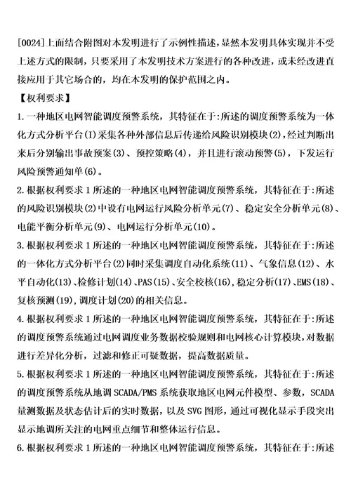 一种地区电网智能调度预警系统的制作方法