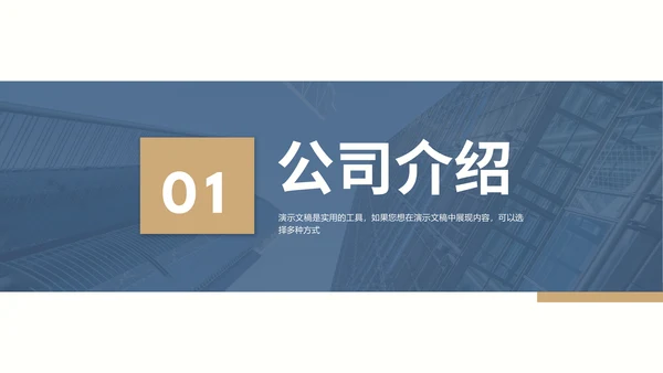 商业城市BP商业计划书通用PPT模板
