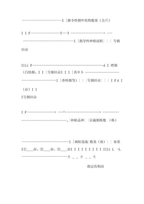 烟叶种植采购合同