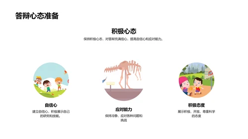 答辩技巧解析PPT模板