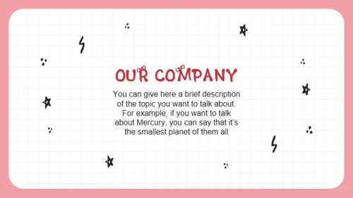 女孩力量卡通人物通用PPT模板