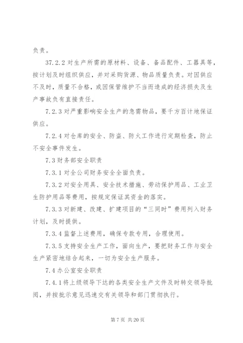 安全生产保障体系和监督体系管理标准.docx