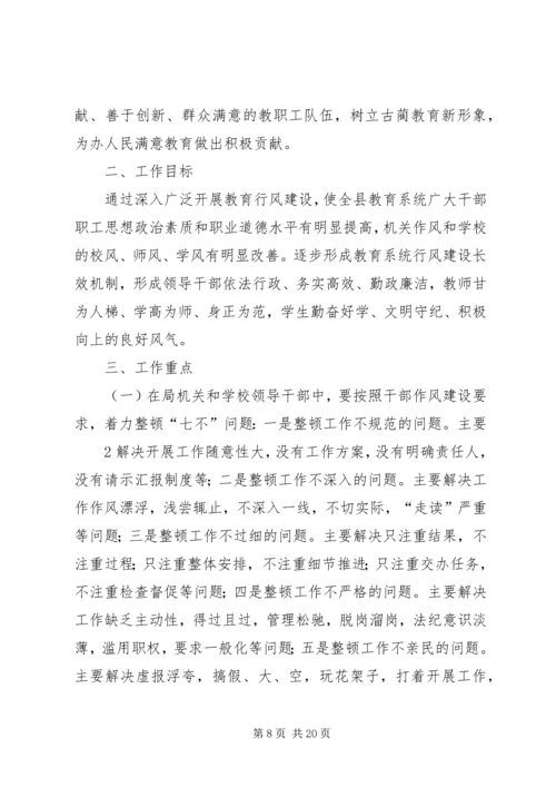 行风整顿汇报4.docx