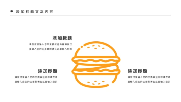 面包美食烘培面包甜点营养早餐PPT模板