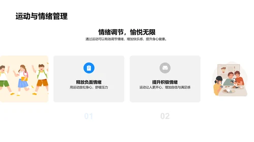 运动乐趣与益处PPT模板