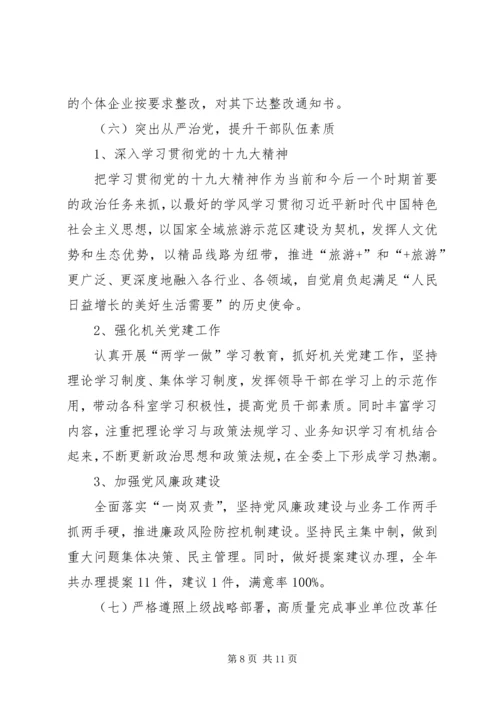 旅游局工作总结和XX年工作计划.docx
