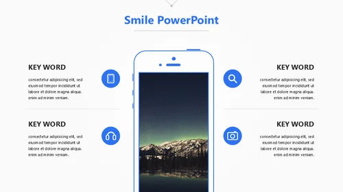 我们的征程是星辰大海IPAD平板电脑通用PPT模板