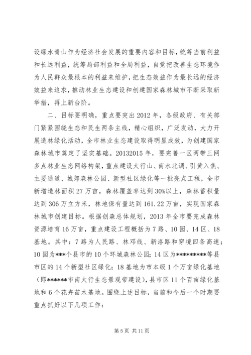 创建国家森林城市工作大会讲话 (2).docx