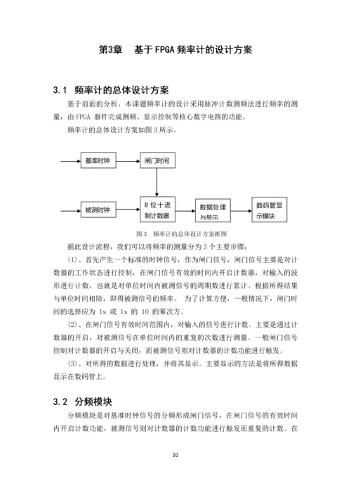 毕业设计(论文)--基于fpga的数字频率计的设计.docx