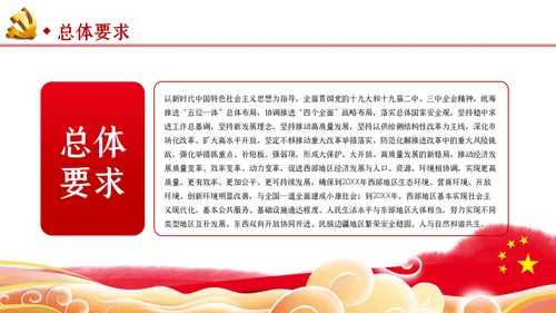 新时代推进西部大开发形成新格局的指导意见PPT