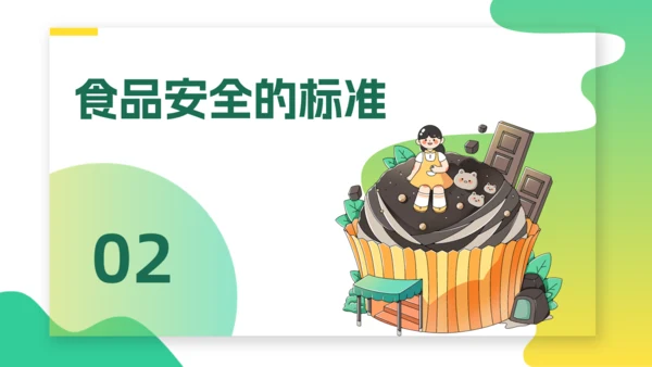 食品安全安知识讲解主题班会通用PPT模板