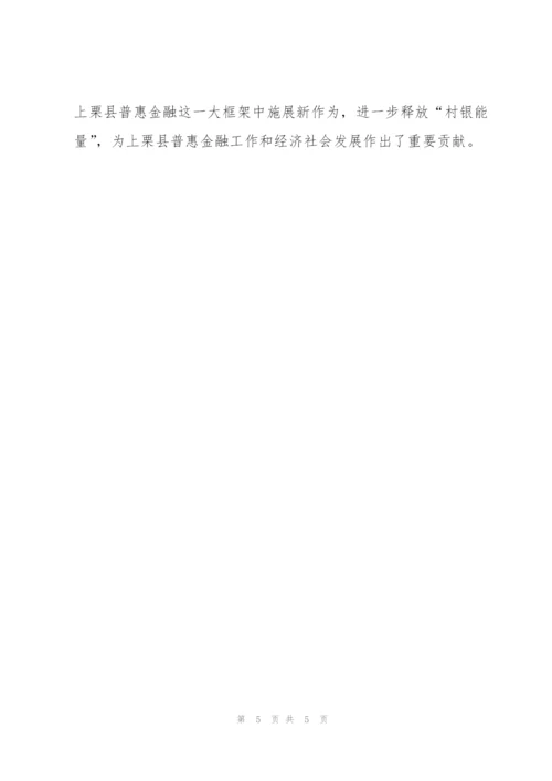 银行“三农”服务主要做法总结.docx