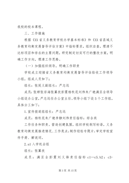 镇中义务教育均衡发展迎检方案 (2).docx