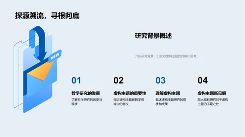 哲学研究开题报告PPT模板