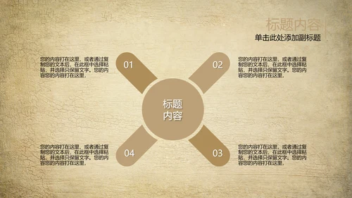 欧式复古怀旧风格ppt动态模板