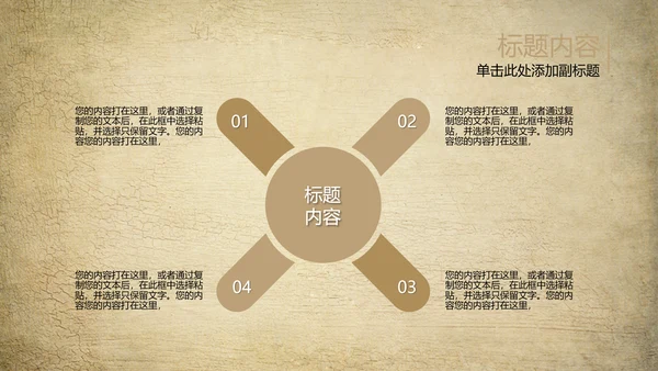 欧式复古怀旧风格ppt动态模板