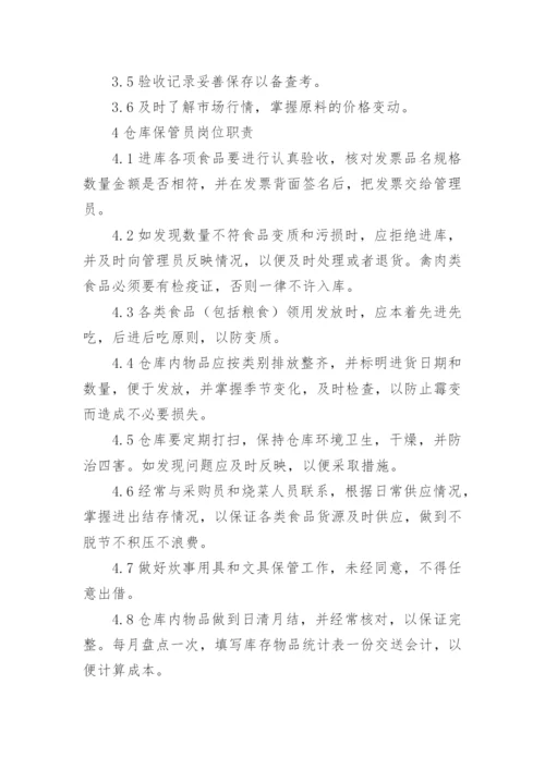 食品安全员的岗位职责.docx