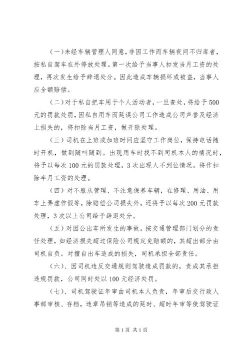 企业办公用车管理规定.docx