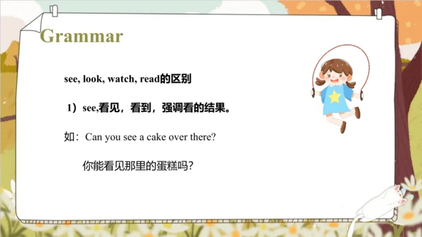 Unit 4 Drawing in the park  Story time 课件(共68张PPT)