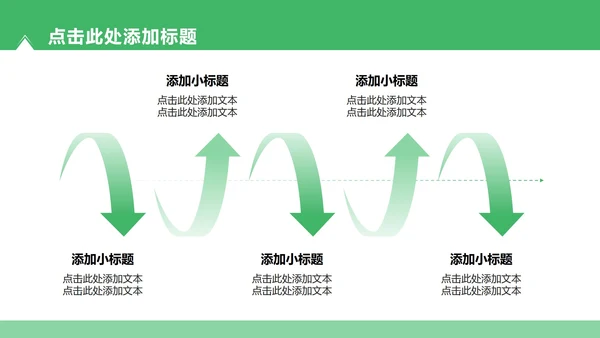 绿色简约风暑假学习生活PPT模板