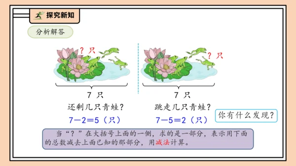 【课堂无忧】人教版一年级上册2.7 解决问题（二）（课件）(共35张PPT)