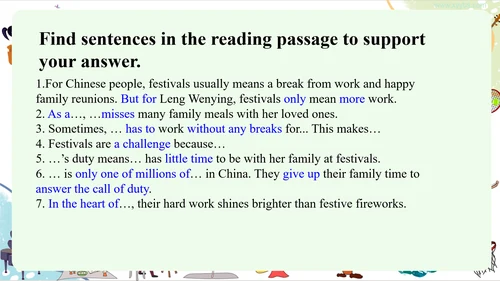 Unit4 Developing ideas （Reading for Writing）(Writi
