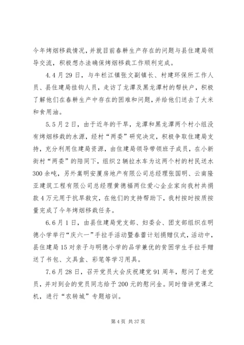 四群工作开展情况汇报[精选合集].docx