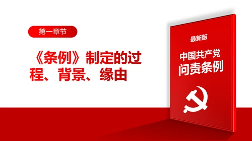 中国共产党问责条例学习解读PPT