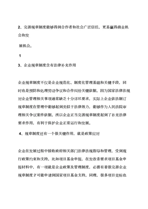 建立完善专项规章新规制度.docx